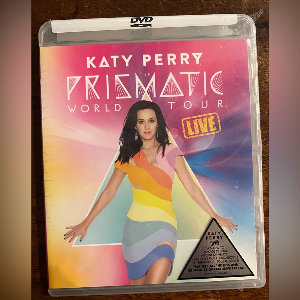 Katy Perry |‎ Prismatic World Tour DVD | NEW | Concert